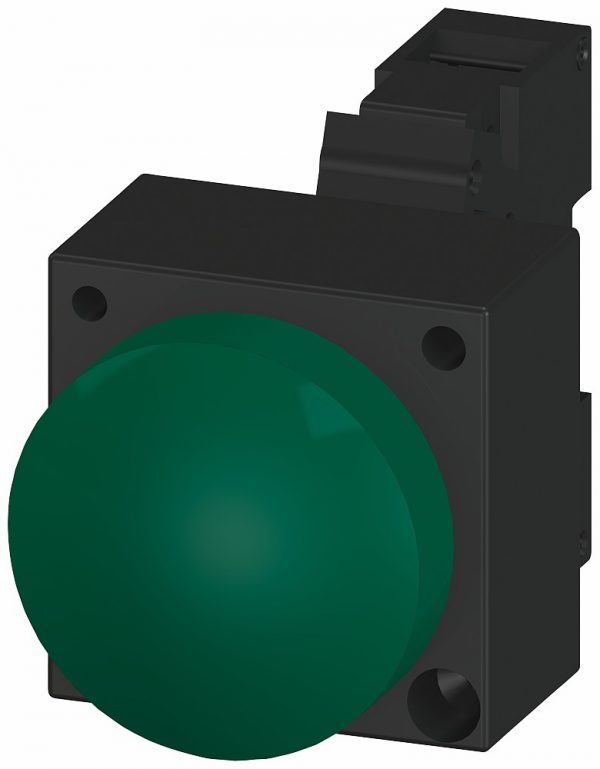 Lampara de se?alizacion completa c/LED  plastica  IP66  24VC