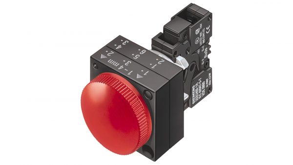 Lampara de se?alizacion completa c/LED  plastica  IP66  230V