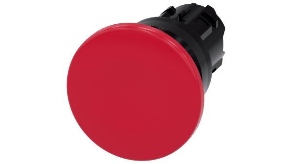 Pulsador Hongo ?40mm SIRIUS ACT  Plastico (sin contactos) IP