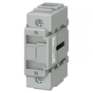 Borne neutro/tierra p/3LD2 fijacion directa sobre puerta o p