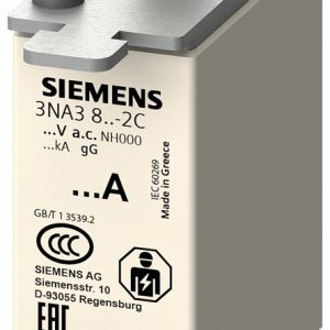 Fusible NH  500VCA  120kA  In:25A  curva gG  T000