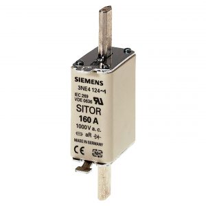 Fusible Ultra-rapido SITOR  In:125A  curva aR p/Base NH T1 .