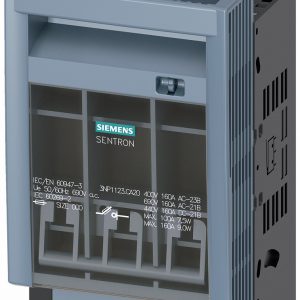 Seccionador bajo carga  tapa rebatible  In:100A  3-polos p/N