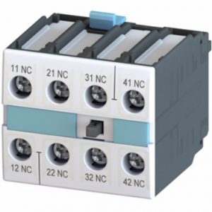 Contactos auxiliares p/contactor S0 a S12  4NC  S0 a S12  fr
