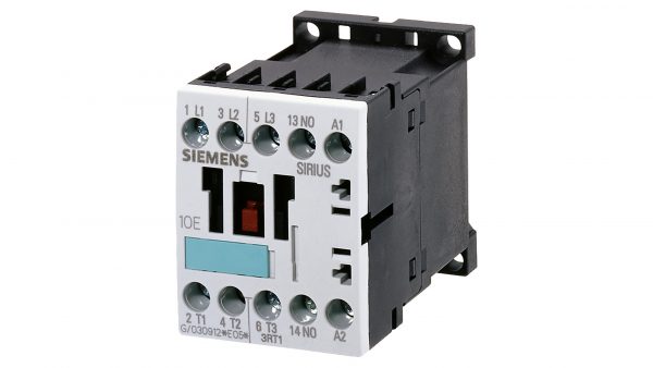 Contactor de potencia  3 AC 7 A  3 kW / 400 V 1 NA  24 V AC