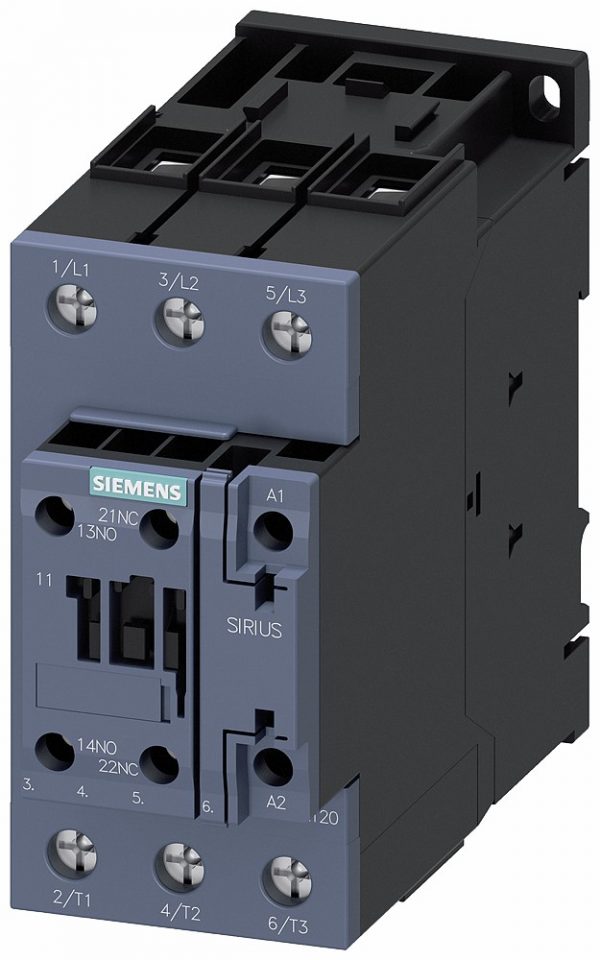 Contactor SIRIUS Innovations 50A / 400V 50Hz  22kW S2 bob.24