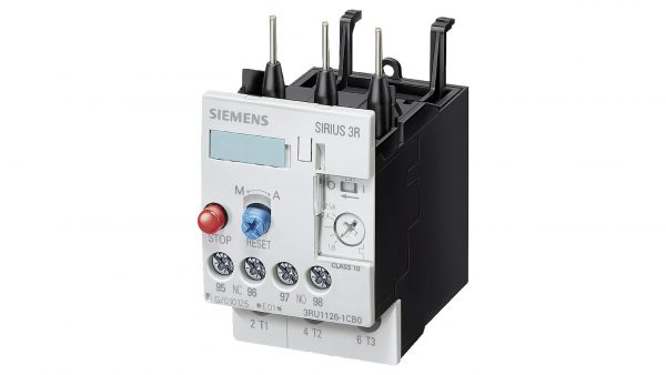 Rele de sobrecarga termico  Clase 10  Ir:4.5-6.3A  1NA+1NC