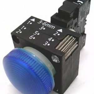 Lampara de se?alizacion completa c/LED  plastica  IP66  24VC