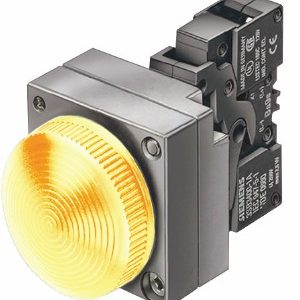Lampara de se?alizacion completa c/LED  metalica  IP67  24VC