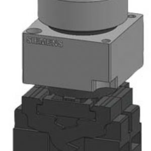 Pulsador luminoso rasante completo c/LED  metalico  IP67  23
