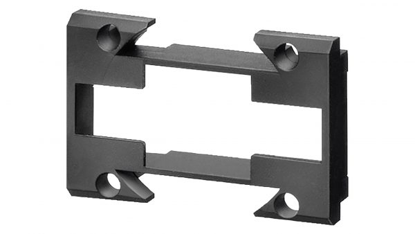 Soporte para utilizar 3 elementos para Pulsador (ej. 1 porta