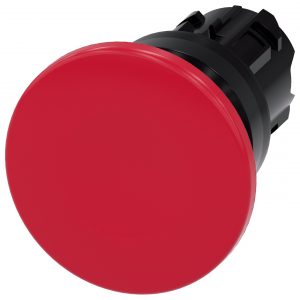 Pulsador Hongo ?40mm SIRIUS ACT  Plastico (sin contactos) IP