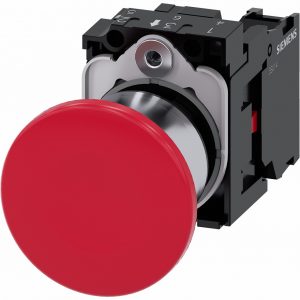 Pulsador Hongo ?40mm SIRIUS ACT  Metalico Completo  1NC  IP6