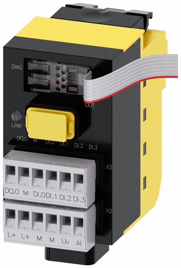 SIRIUS ACT con PROFINET: Modulo de interfase Safety con 4 DI