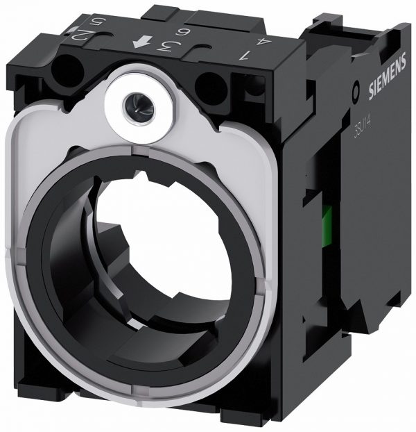 Soporte SIRIUS ACT  Metalico con contacto 1NA