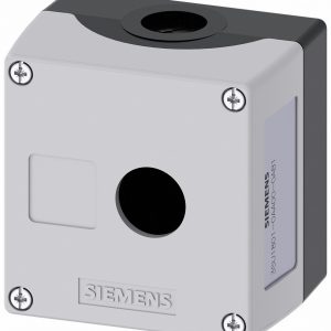 Caja plastica vacia SIRIUS ACT  Gris para 1 elemento