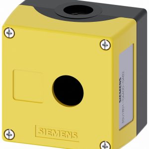 Caja plastica vacia SIRIUS ACT  amarilla para 1 elemento