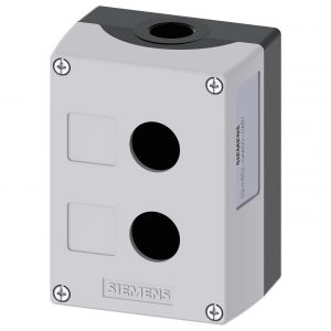 Caja Metalica vacia SIRIUS ACT  Gris para 2 elementos