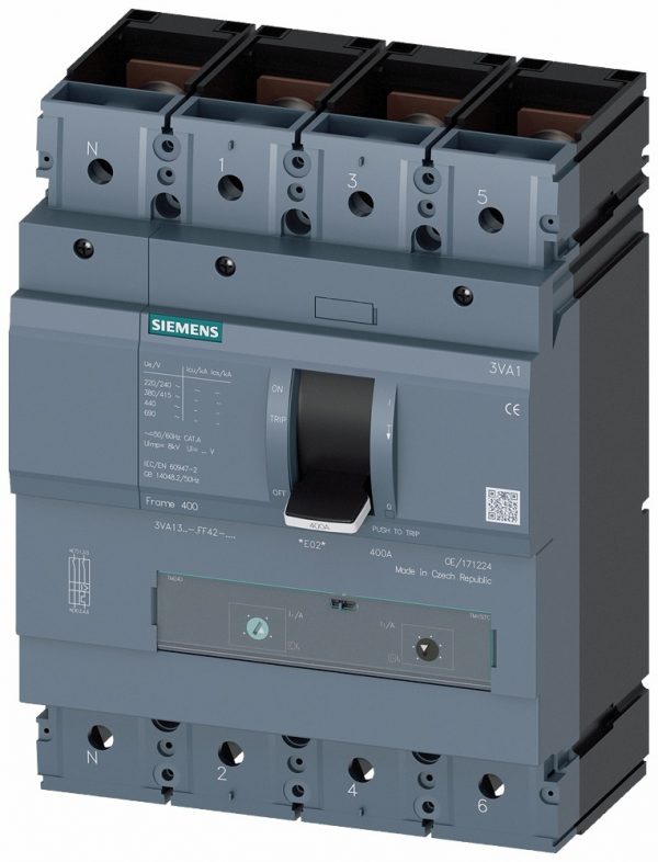 Int. Compacto  TM240 ATAM  In:400A  4-polos  Icu:36kA  Ir:28
