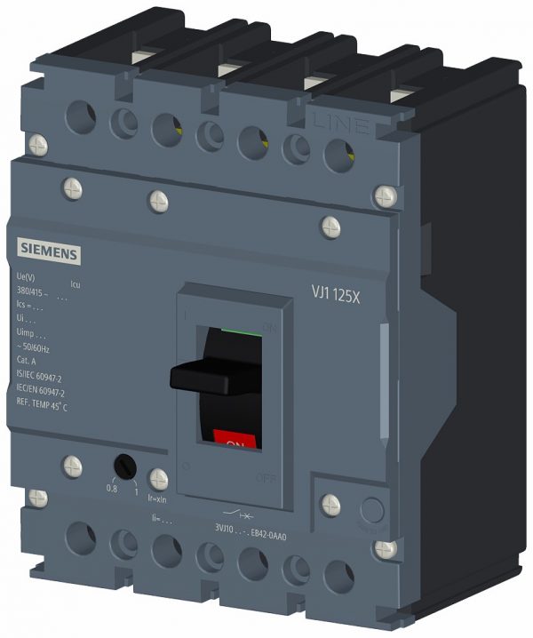 Int. Compacto  TM220 ATFM  In:80A  4-polos  Icu:18kA  Ir:56