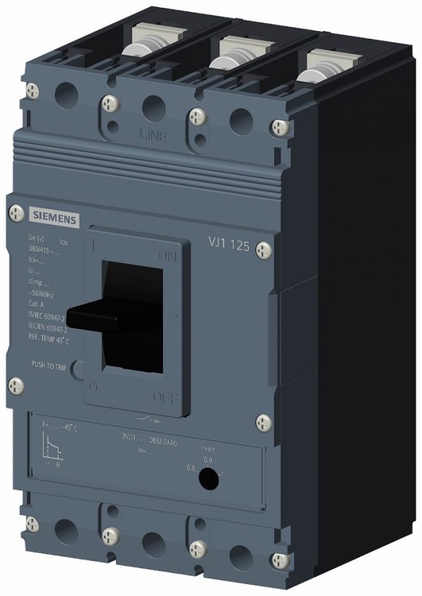 Int. Compacto  TM220 ATFM  In:100A  3-polos  Icu:25kA  Ir:80