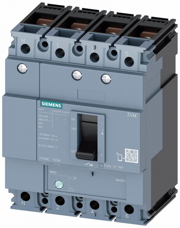 Int. Compacto  TM220 ATFM  In:100A  4-polos  Icu:25kA  Ir:70