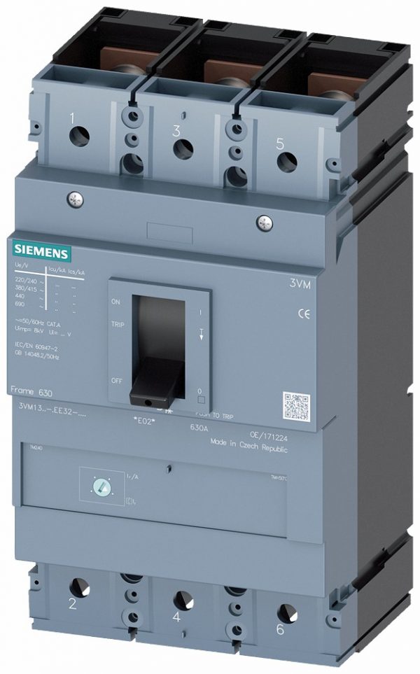 Int. Compacto  TM220 ATFM  In:400A  3-polos  Icu:36kA  Ir:28