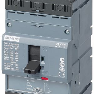 Interruptor automatico 3VT1 poder de corte estandar Icu=25kA
