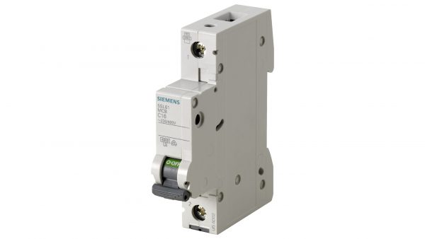 Interruptor Termomagnetico (PIA)  In:6A  Icn:6kA  Curva C  1