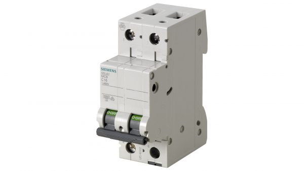 Interruptor Termomagnetico (PIA)  In:2A  Icn:6kA  Curva C  2