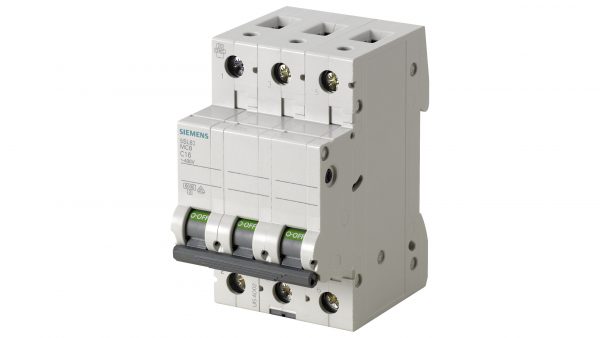Interruptor Termomagnetico (PIA)  In:6A  Icn:6kA  Curva C  3