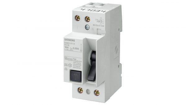 interruptor diferencial  2 polos  Tipo AC  Entrada: 63 A  30