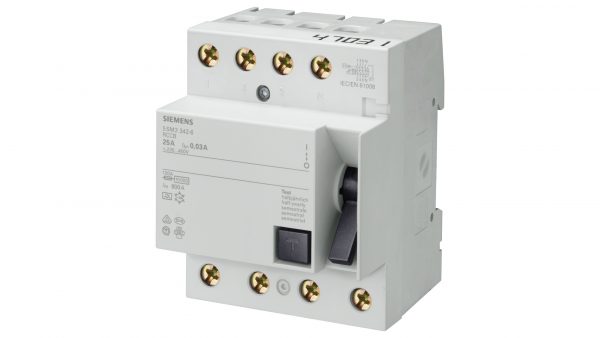 Interruptor Diferencial  In:125A  I?n:30mA  Tipo AC  4-polos