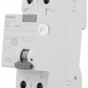 Interruptor Diferencial  In:40A  I?n:30mA  Tipo AC  2-polos