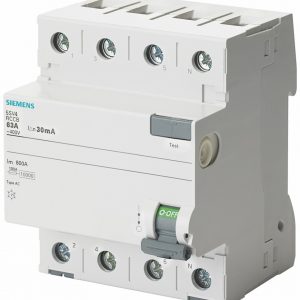 Interruptor Diferencial  In:63A  I?n:30mA  Tipo AC  4-polos