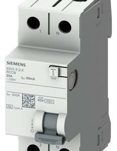 Interruptor Diferencial  In:40A  I?n:30mA  Tipo AC  2-polos