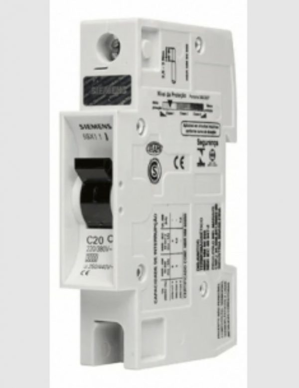 Interruptor Termomagnetico (PIA)  In:25A  Icn:3kA  Curva C