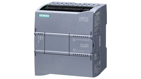 S7-1200  CPU S7-1212C  110-220VAC (8DI en 24VDC  6DO Rele  2