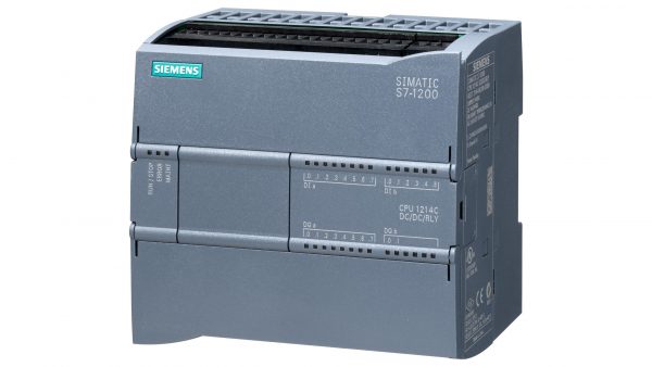 S7-1200  CPU S7-1214C  24VDC (14DI en 24VDC  10DO Rele  2AI)