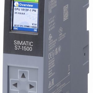 SIMATIC S7-1500F  CPU 1513F-1 PN  modulo central con memoria