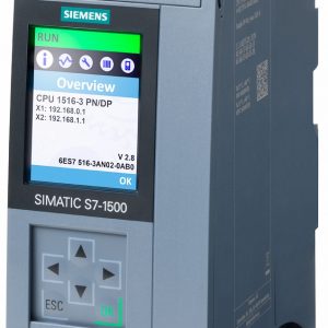 SIMATIC S7-1500  CPU 1516-3 PN/DP  modulo central con Memori
