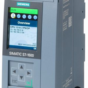 SIMATIC S7-1500  CPU 1516-3 PN/DP  modulo central con memori