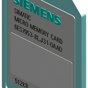MICRO MEMORY CARD P. S7-300/C7/ET 200  3 3 V NFLASH  512 KB