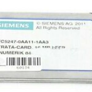 TARJETA PC SINUMERIK 840D A PCMCIA ESTaNDAR  STRATA  16 MB (