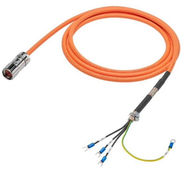 Cable de potencia confeccionado 4 ? 2 5  para motor S-1FL6 H