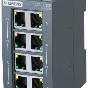 SCALANCE XB008 unmanaged Switch Industrial Ethernet para 10/