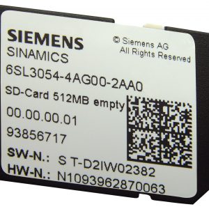 Tarjeta de Memoria SINAMICS SD-CARD 512 MB