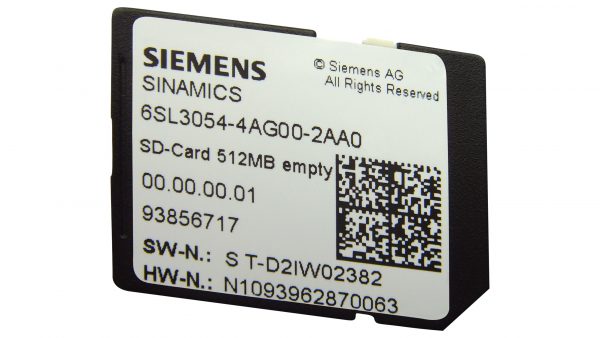 Tarjeta de Memoria SINAMICS SD-CARD 512 MB