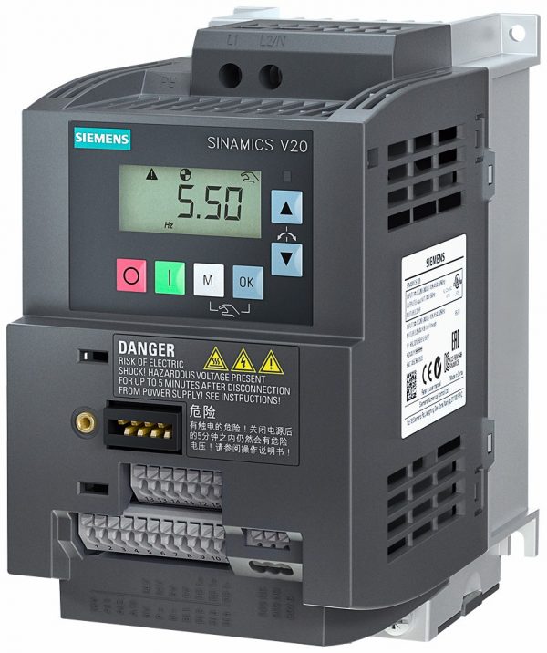 Variador de Velocidad V20 - 1AC 230V  1.50kW / 2.00HP  Iout: