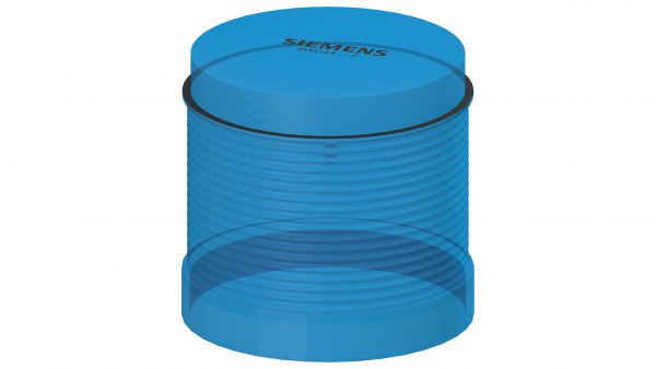 Baliza de columna con LED  luz permanente  AZUL  24VCA/CC